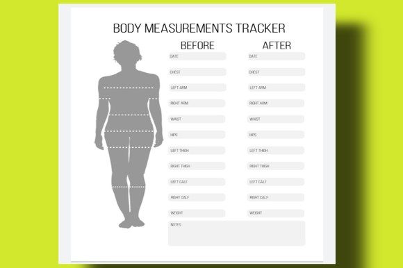 Body Measurements Tracker: A Practical Tool for Health Goals and KDP Success