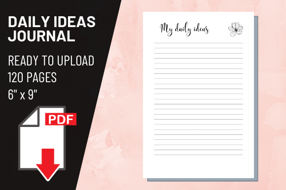 Evaluating the KDP Interior Daily Ideas Journal for Low-Content Publishing