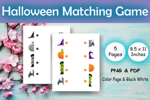 Halloween Matching Game - Kdp Interior: A Practical Resource for Seasonal Publishing and Education