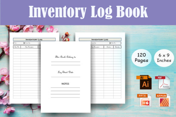 Inventory Logbook Tracker: KDP Interior Guide