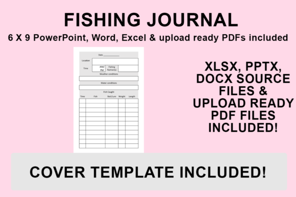 KDP Interior - Fishing Journal: Streamlining Low-Content Book Creation