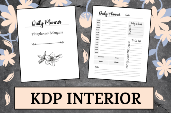 Simple Daily Planner KDP Interior: Streamlining Your Low Content Publishing Workflow