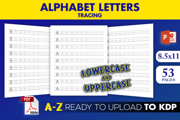 Streamlining Low-Content Publishing with KDP Interior Alphabet Letters Tracing Templates