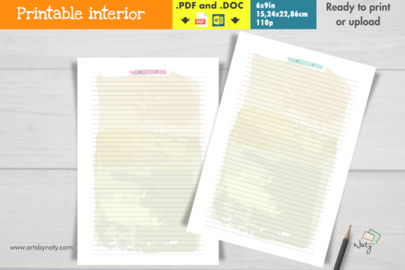 Watercolor Lined Beautiful Journal: A Functional Tool for Creativity and Organization