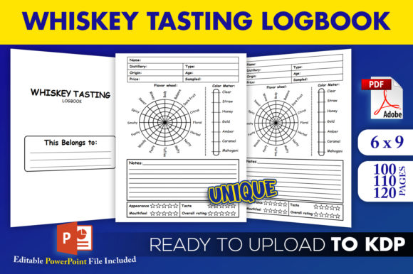 Whiskey Tasting Logbook KDP Interior: A Strategic Asset for Low-Content Publishers